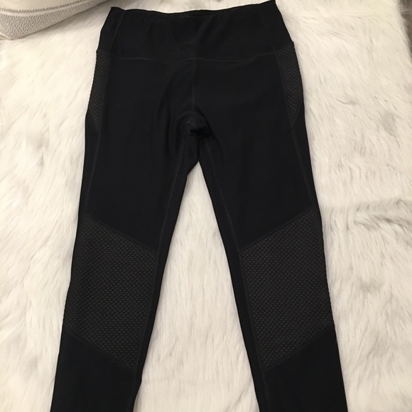 Layer 8 Pants - Layer 8 Black Cropped Zipper Leg Yoga Legging